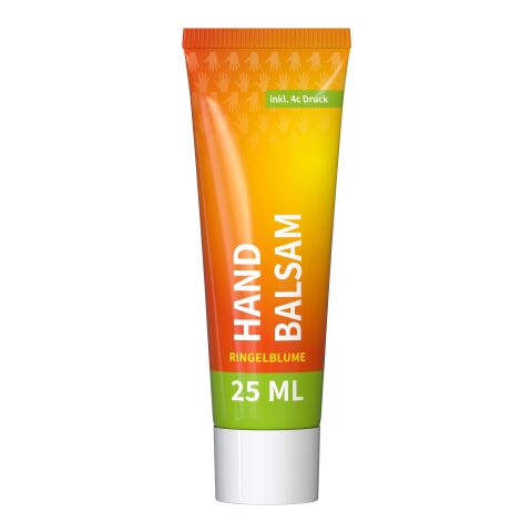 Tube de 25 ml - Baume pour les mains &quot;Calendula - Aloe Vera&quot; - FullbodyPrint Blanc | sans marquage