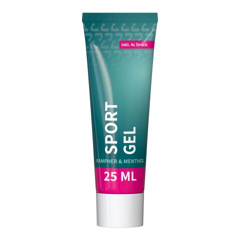 Tube de 25 ml - Gel sportif - FullbodyPrint Blanc | sans marquage