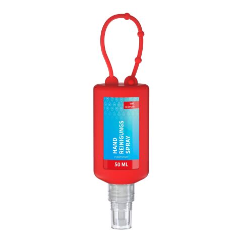 Spray de nettoyage des mains Rouge | sans marquage