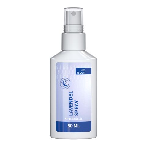 50 ml Spray - Spray Lavande - Body Label blanc | 4C Body Label brillante
