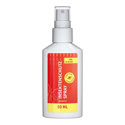 50 ml Spray - Insectifuge sensitif - Body Label Blanc | sans marquage