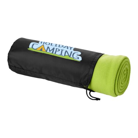 Plaid polaire avec housse Huggy Standard | Citron vert | sans marquage | non disponible | non disponible | non disponible