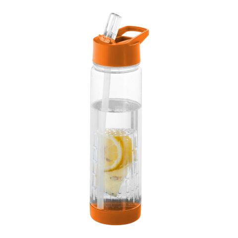 Bouteille infuseur fruit - 740ml Standard | Translucide-Orange | sans marquage | non disponible | non disponible