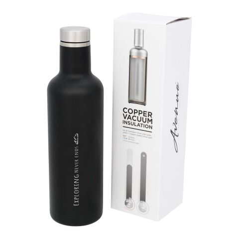 Bouteille isolante Pinto Standard | Noir | sans marquage | non disponible | non disponible