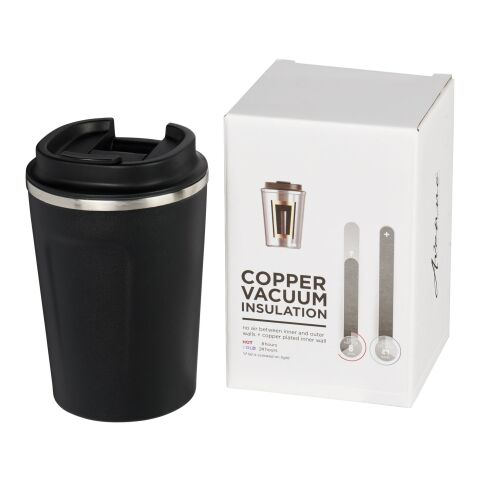 Gobelet avec isolation par le vide et couche de cuivre sous vide 360 ml étanche Thor Standard | Noir | sans marquage | non disponible | non disponible