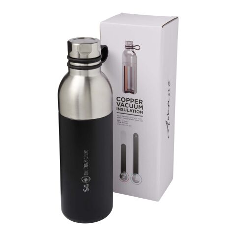 Bouteille isotherme avec revêtement en cuivre - 590 ml Standard | noir | sans marquage | non disponible | non disponible