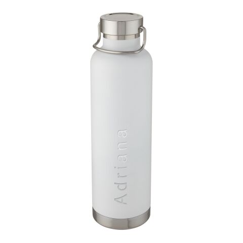 Bouteille de sport Thor de 1 L avec isolation par le vide et couche de cuivre Standard | blanc | sans marquage | non disponible | non disponible
