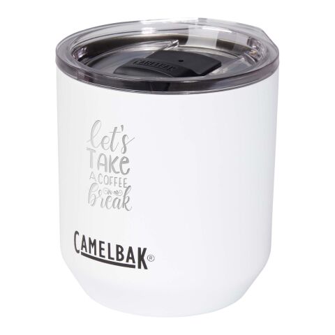 Gobelet avec isolation sous vide CamelBak® Horizon Rocks de 300 ml Standard | Blanc | sans marquage | non disponible | non disponible