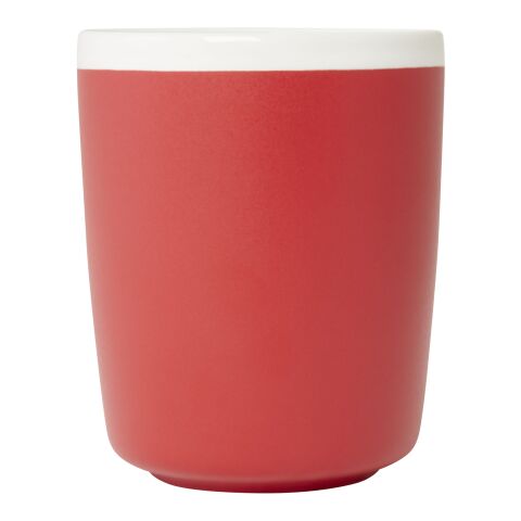Tasse en céramique Lilio de 310 ml Standard | Rouge | sans marquage | non disponible | non disponible