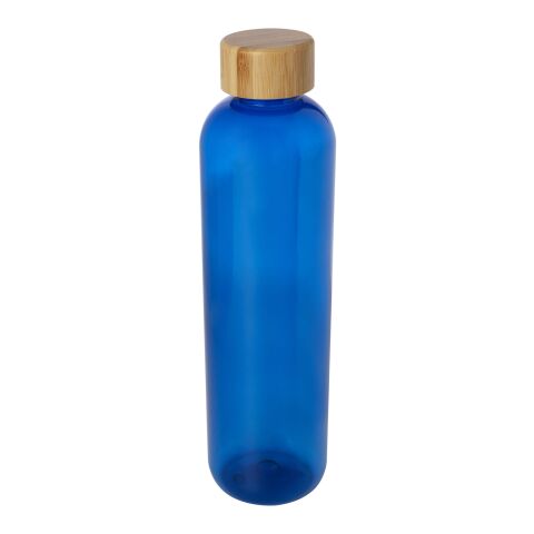 Bouteille d'eau Ziggs de 1&nbsp;000&nbsp;ml en plastique recyclé Standard | Bleu | sans marquage | non disponible | non disponible