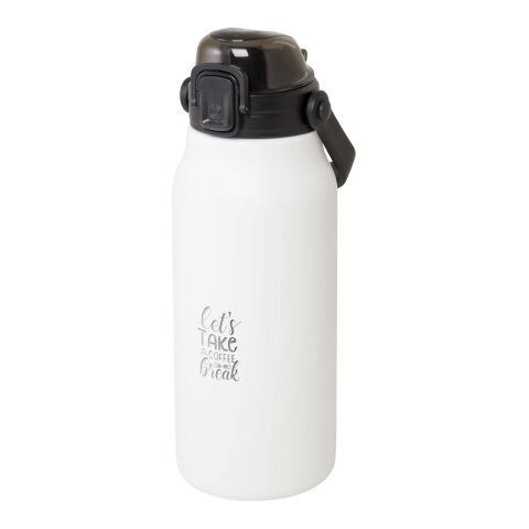 Bouteille isotherme sous vide Giganto de 1&nbsp;600&nbsp;ml en cuivre et acier inoxydable recyclé certifié RCS Standard | Blanc | sans marquage | non disponible | non disponible