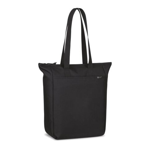 Sac tote avec fermeture à zip en rPET AWARE™ Renew noir | sans marquage | non disponible | non disponible | non disponible