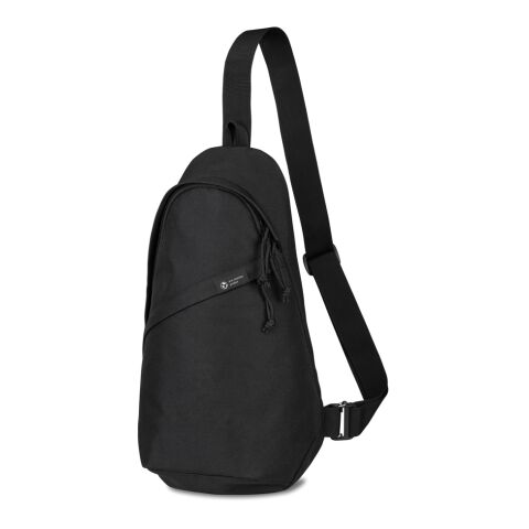 Sac bandoulière en rPET AWARE™ Renew noir | sans marquage | non disponible | non disponible