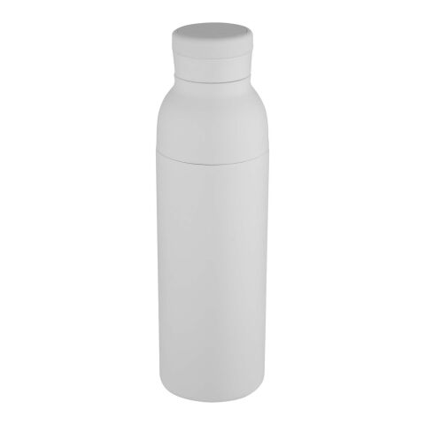 Bouteille avec isolation sous vide Illuminate double paroi de 650 ml en acier inoxydable recyclé certifié RCS Standard | blanc | sans marquage | non disponible | non disponible