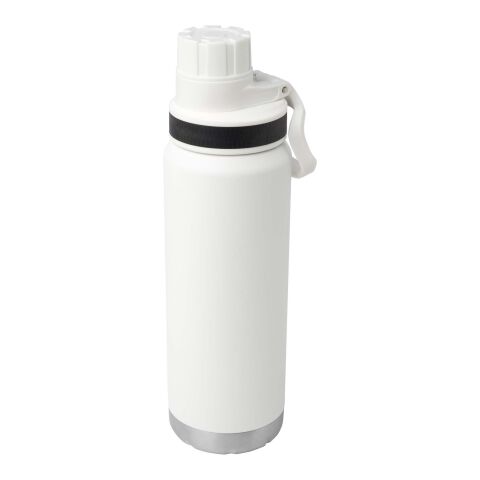 Bouteille avec isolation sous vide Fortis de 700 ml en cuivre et acier inoxydable recyclé certifié RCS Standard | Blanc | sans marquage | non disponible | non disponible