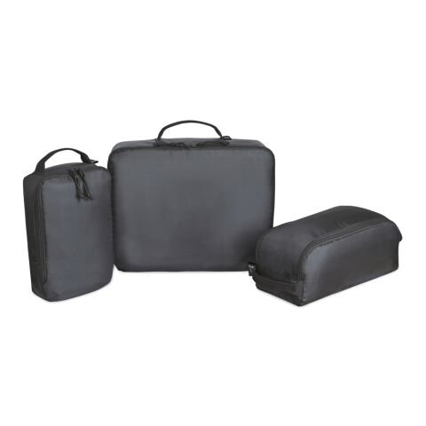 Set de 3 cubes de compression en rPET AWARE™ Renew noir | sans marquage | non disponible | non disponible