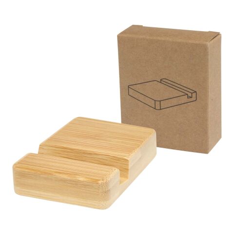 Support téléphone Ebla en bambou Standard | Bois | sans marquage | non disponible | non disponible