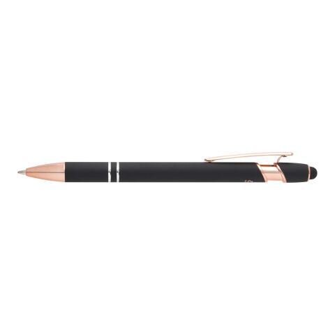 Stylo bille Nanna avec finition or rose Standard | noir | sans marquage | non disponible | non disponible