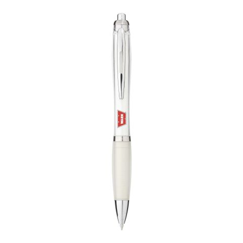 Stylo à bille Nash Standard | Blanc | sans marquage | non disponible | non disponible