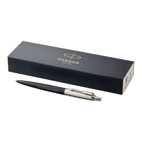 Stylo à bille Noir Bond Street CT Jotter Standard | Noir-Argent | sans marquage | non disponible | non disponible