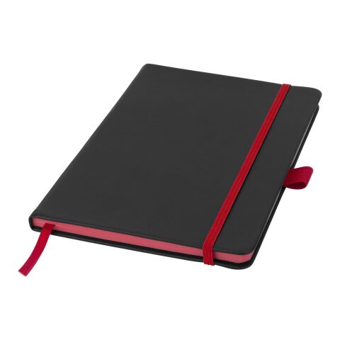 Carnet de notes A5 Color Edge Standard | Noir-Rouge | sans marquage | non disponible | non disponible