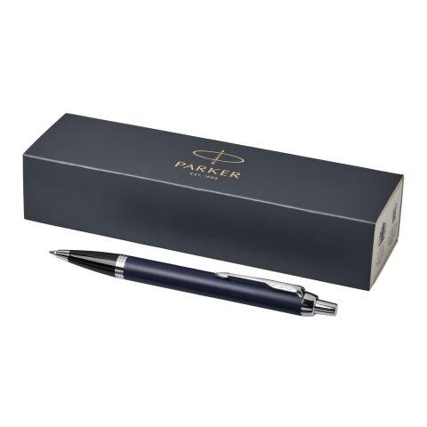 Stylo à bille IM Standard | Bleu-Argent | sans marquage | non disponible | non disponible