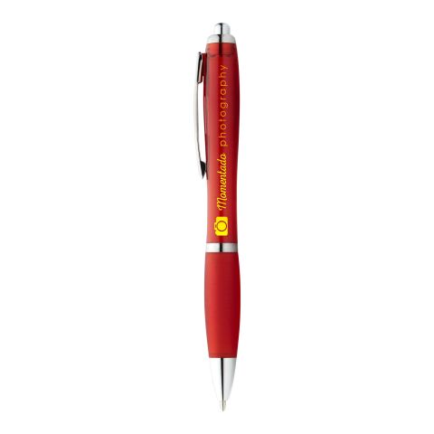 Stylo à bille Nash Standard | Rouge | sans marquage | non disponible | non disponible