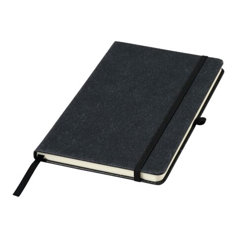 Carnet de notes A5 en cuir Atlana Standard | noir | sans marquage | non disponible | non disponible