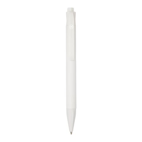 Stylo bille Terra en plastique de maïs Standard | Blanc | sans marquage | non disponible | non disponible
