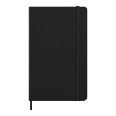 Agenda L quotidien 12&nbsp;mois Moleskine à couverture rigide Standard | Noir | sans marquage | non disponible | non disponible