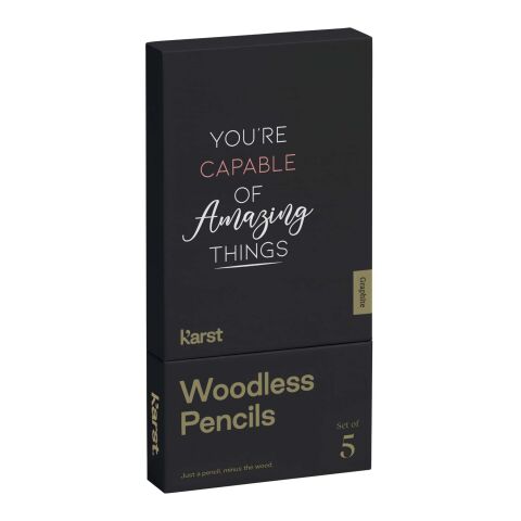 Ensemble de crayons graphite 5 pièces K’arst® 2B sans bois Standard | Gris | sans marquage | non disponible | non disponible