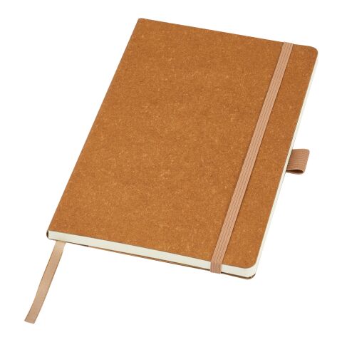 Carnet de notes Kilau en cuir recyclé Naturel | sans marquage | non disponible | non disponible