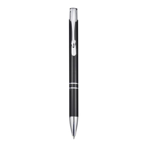 Stylo bille en aluminium recyclé Moneta Standard | Noir | sans marquage | non disponible | non disponible