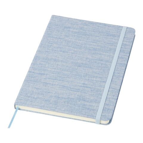 Carnet à couverture rigide A5 Ramona en coton Standard | Bleu clair | sans marquage | non disponible | non disponible | non disponible