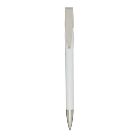 Stylo bille en plastique recyclé Ana Standard | blanc | sans marquage | non disponible | non disponible