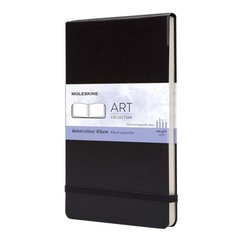 Grand album aquarelle Moleskine Standard | Noir | sans marquage | non disponible | non disponible