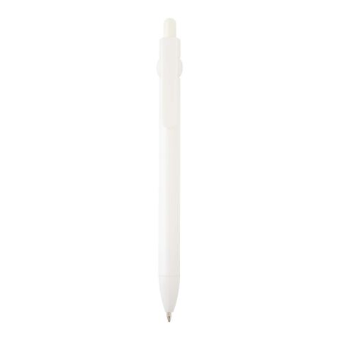 Stylo bille Fidget en plastique recyclé (encre noire) Standard | Blanc | sans marquage | non disponible | non disponible