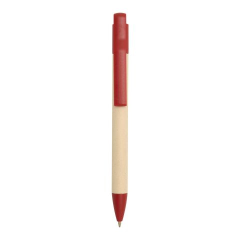 Stylo bille Liliana en papier de canne à sucre (encre bleue) Standard | Brick | sans marquage | non disponible | non disponible