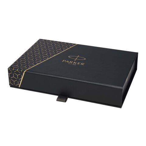 Coffret Parker IM Essentials comprenant un stylo roller et un stylo à bille - argenté noir
