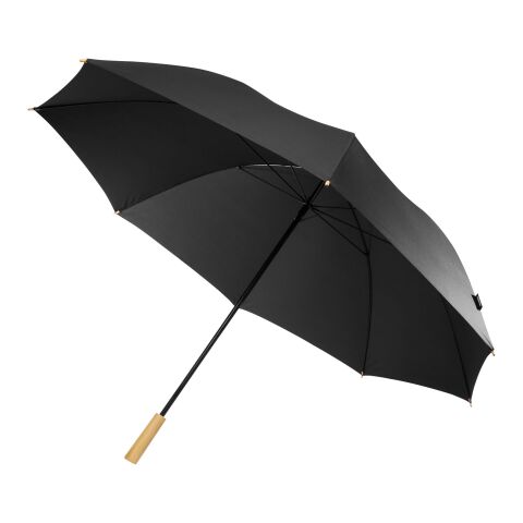 Parapluie de golf 30&quot; windproof en PET recyclé Romee Standard | noir | sans marquage | non disponible | non disponible | non disponible