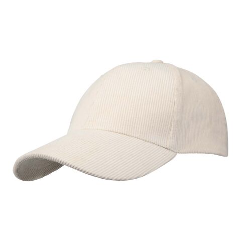 Casquette 6 panneaux Hutton en velours côtelé recyclé Sandstone | sans marquage | non disponible | non disponible