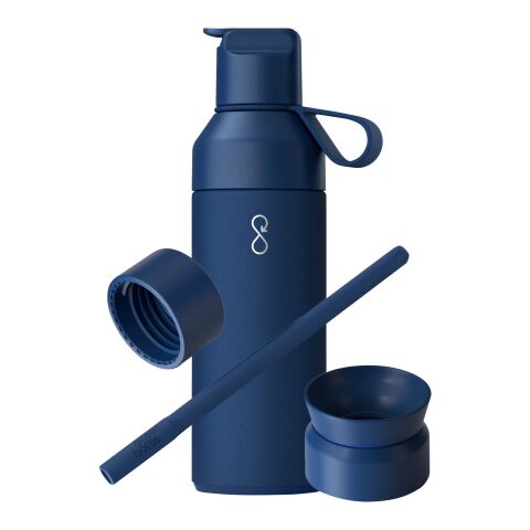 Coffret cadeau 3 en 1 Ocean Bottle de 500&nbsp;ml Standard | Bleu océan | sans marquage | non disponible | non disponible