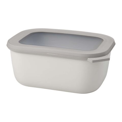 Bol multi-usage rectangulaire Cirqula de 1&nbsp;500&nbsp;ml Blanc