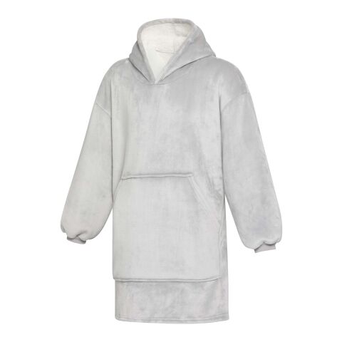 Couverture à capuche Denali certifiée GRS Gris | sans marquage | non disponible | non disponible | non disponible