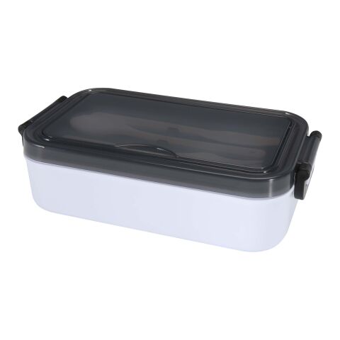 Lunch box et ensemble de couverts Snappy Standard | Blanc | sans marquage | non disponible | non disponible
