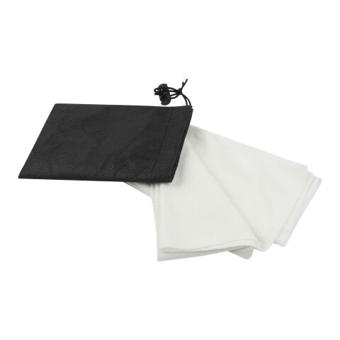Serviette de sport Lucas en rPET 30 x 80 cm Standard | blanc | sans marquage | non disponible | non disponible | non disponible
