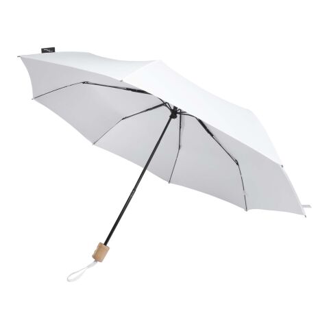 Parapluie 21&quot; RPET Dane Standard | Blanc | sans marquage | non disponible | non disponible | non disponible