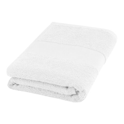 Serviette de bain Charlotte de 50 x 100 cm en coton de 450 g/m² blanc | sans marquage | non disponible | non disponible | non disponible
