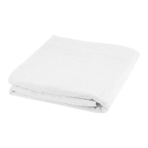 Serviette de bain en coton 450 g/m² 100x180 cm Evelyn blanc | sans marquage | non disponible | non disponible | non disponible