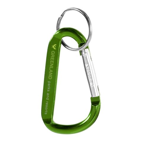 Porte-clés mousqueton Timor Standard | Vert | sans marquage | non disponible | non disponible